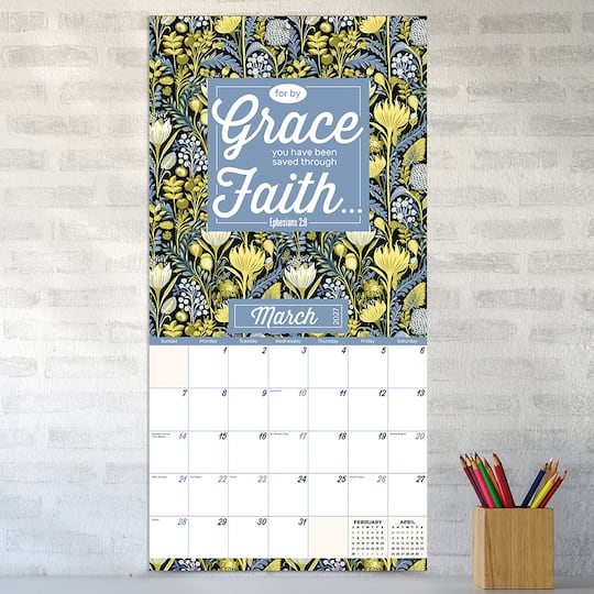 2027 Bible Verses Wall Calendar